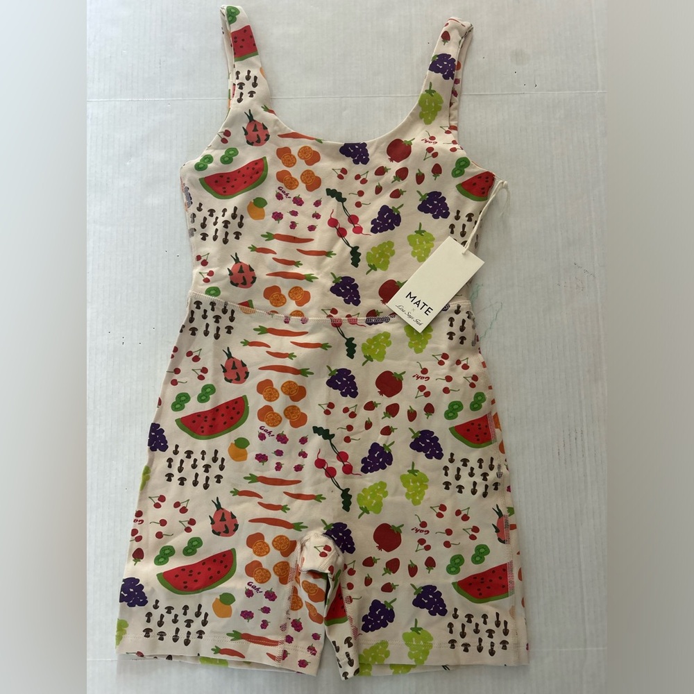 Mate The Label x Lisa Says Gah Organic Stretch Printed Unitard - Picture 3 of 5